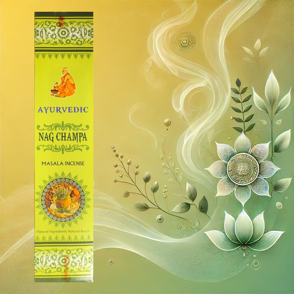 ✨ Encens Ayurvédique Nag Champa – L’Essence de la Sérénité ✨