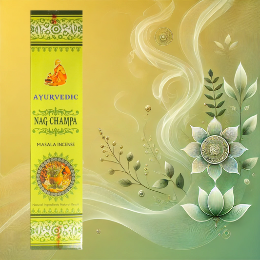 ✨ Encens Ayurvédique Nag Champa – L’Essence de la Sérénité ✨